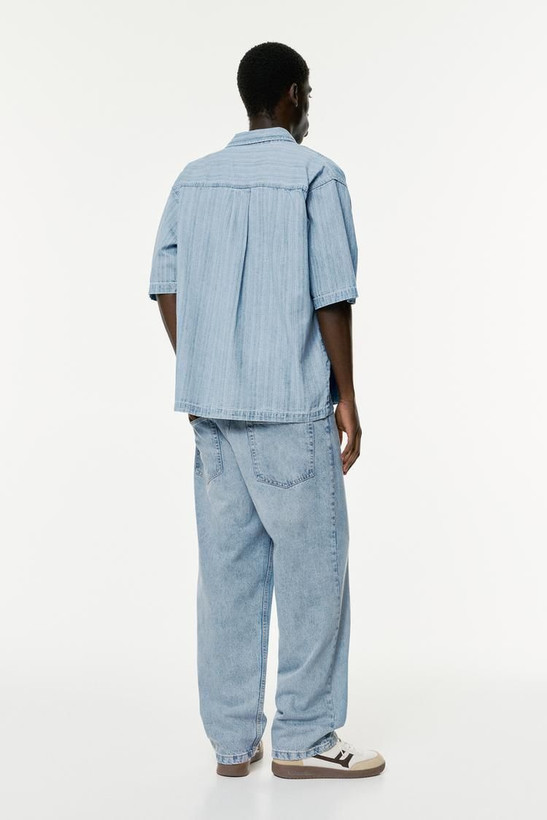 خرید_شلوارجین_بگ_مردانه_PULL_&_BEAR