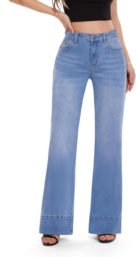 شلوار_جین_بوت_کات_زنانه_رانگلر_(Wrangler_Bootcut)_در_رنگ_آبی_روشن