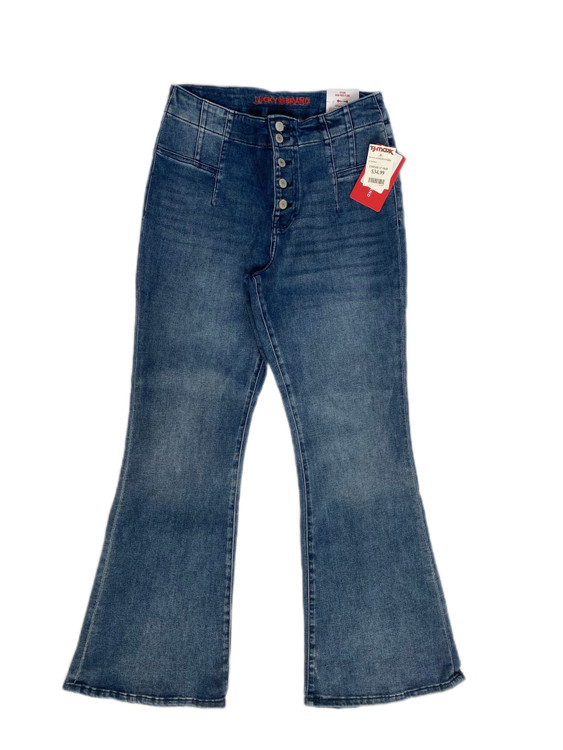 نمای جلو شلوار جین بوتکات lucky brand