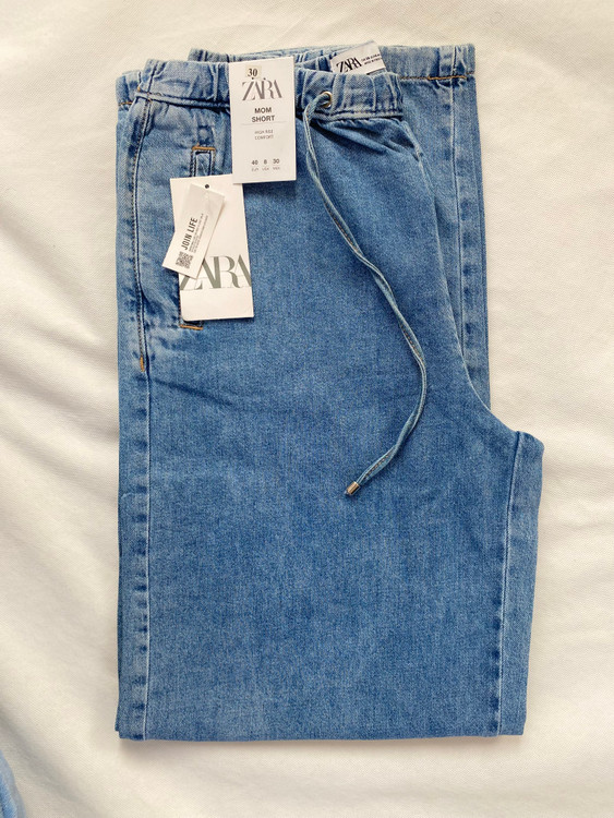 نمای نزدیک شلوار جین بگ zara وارداتی
