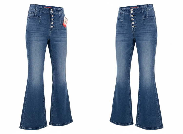 نمای کلی شلوار جین بوتکات lucky brand