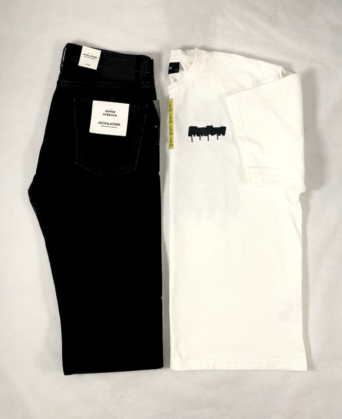 ست شلوار جین مردانه جک اند جونز و تیشرت مردانه