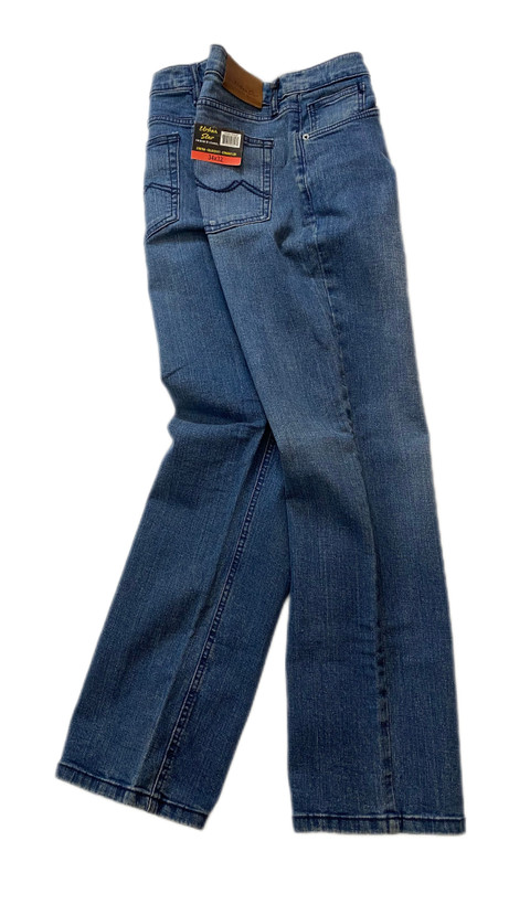 نمای کنار شلوار جین راسته مردانه urban star