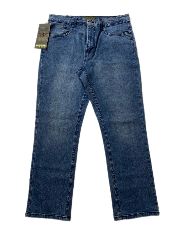 نمای روبروی شلوار جین راسته مردانه ابی urban star