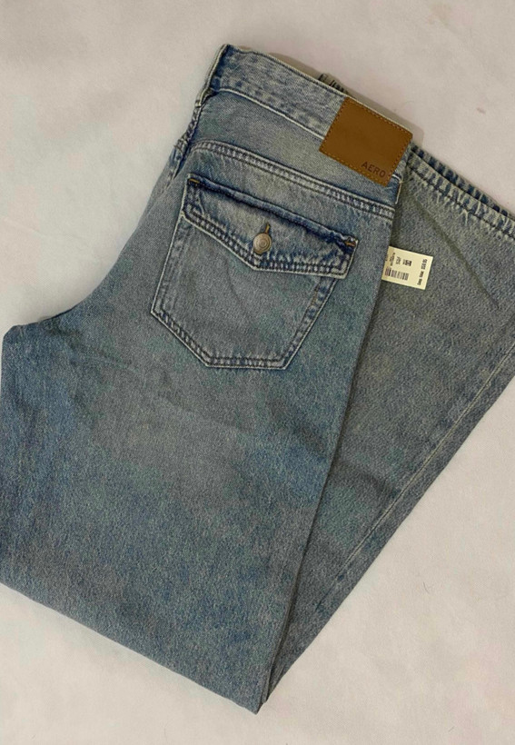 عکس محصول شلوار جین واید لگ آیرو